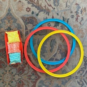 Lovevery Eco Hoops and Organic Cotton Bean Bags